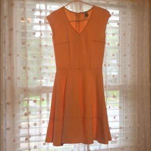 bar lll peach dress